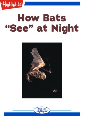 cover image of How bats "see" at night